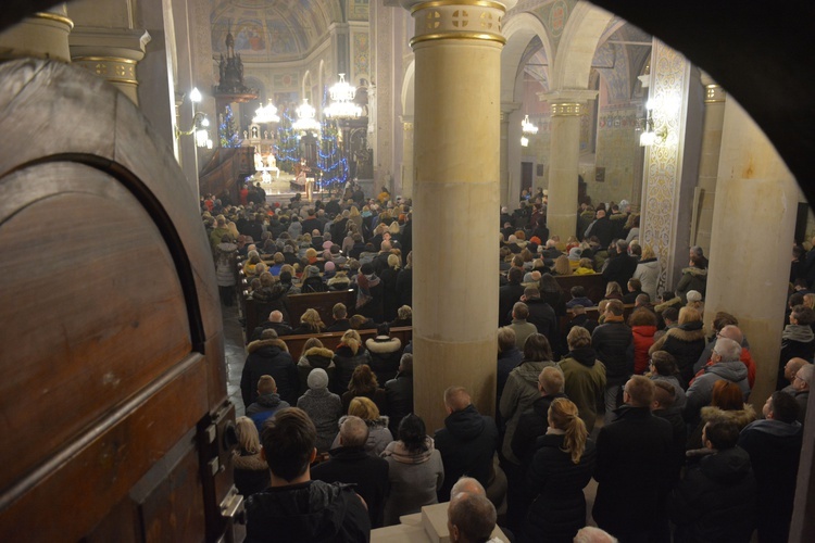 Pasterka w płockiej katedrze