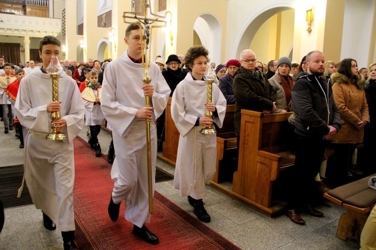 Rozesłanie kolędników misyjnych w Tarnowie-Mościcach