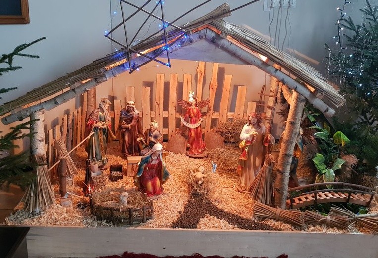 Szopki w kościołach diecezji