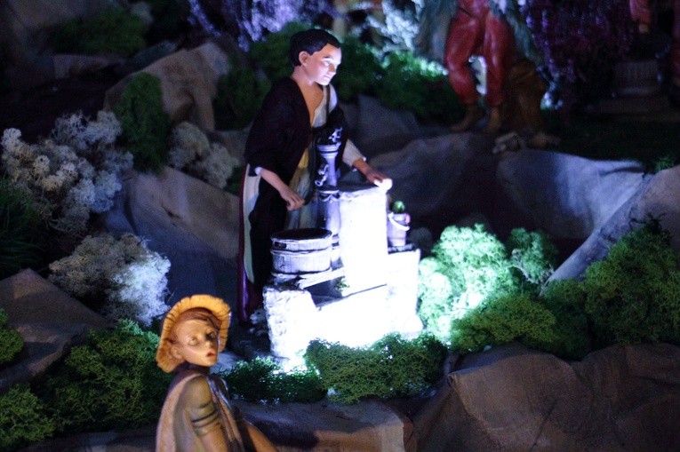 Szopka w bazylice Matki Bożej Anielskiej w Kalwarii Zebrzydowskiej