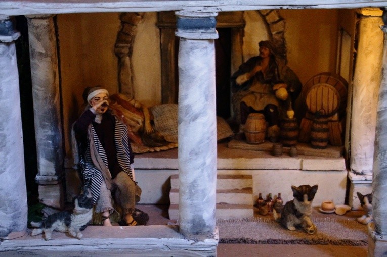 Szopka w bazylice Matki Bożej Anielskiej w Kalwarii Zebrzydowskiej