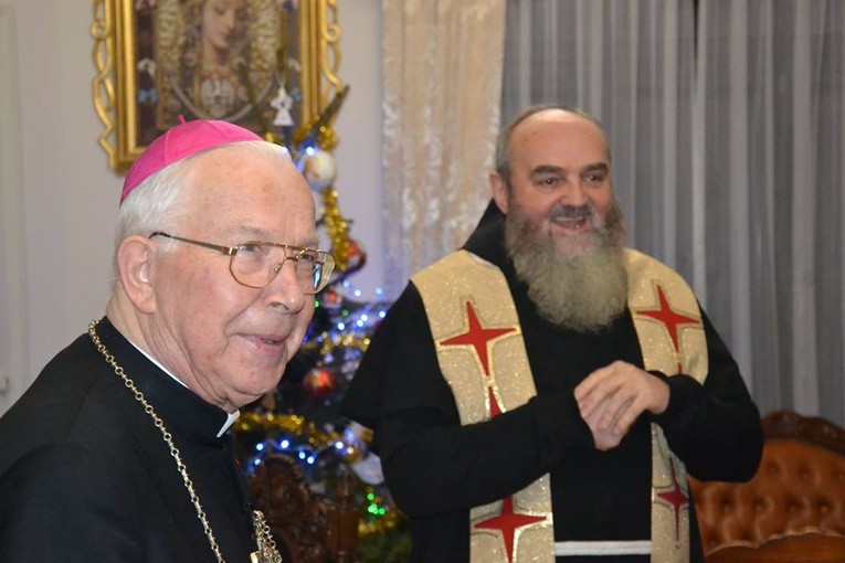 Kolęda u bp. Tadeusza Lityńskiego