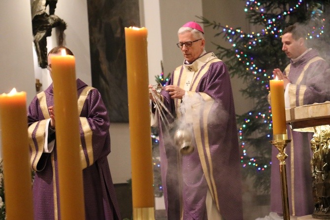 Pożegnanie bp. Gerarda Bernackiego, Eucharystia