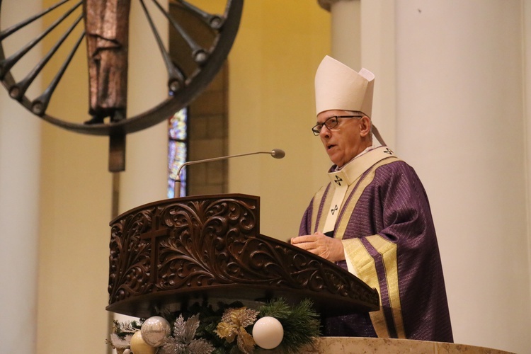 Pożegnanie bp. Gerarda Bernackiego, Eucharystia