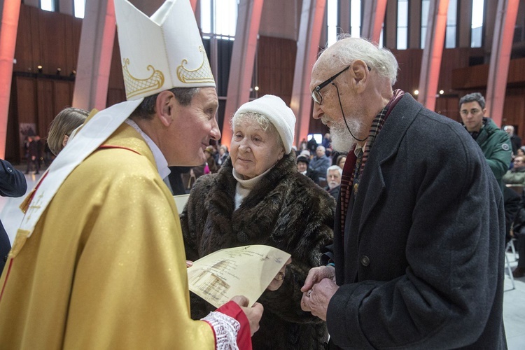 W zdrowiu i w chorobie. Jubileusze małżeńskie w Świątyni Opatrzności Bożej