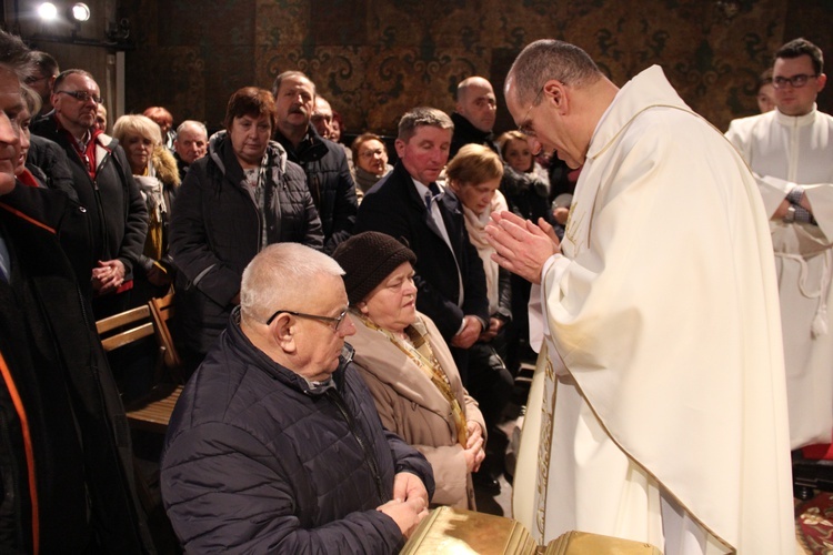 Czuwanie wiernych z Białej Rawskiej na Jasnej Górze