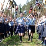 W maju koło Krasnej odbyły się ogólnopolskie harce dziewcząt ze Skautów Europy