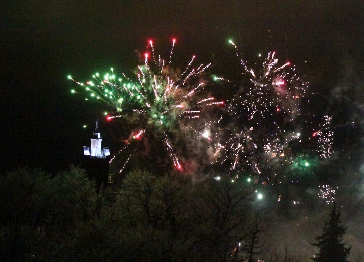 W Nowy Rok na Ślęży