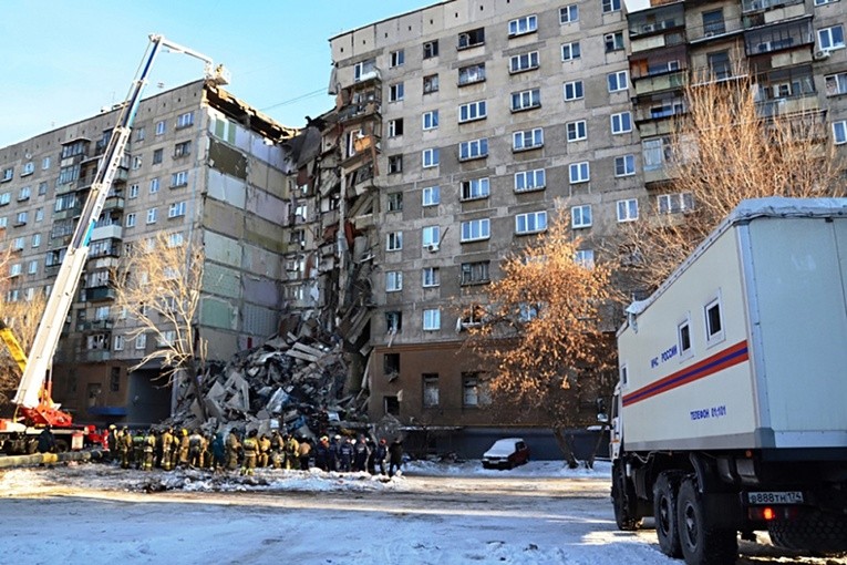 18 ofiar śmiertelnych wybuchu w Magnitogorsku