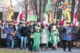 Ubiegłoroczny pochód w Nowej Dębie.