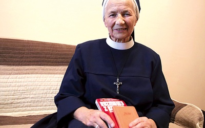 Siostra Bertilla  przez kilka lat pracowała w biskupim gospodarstwie.