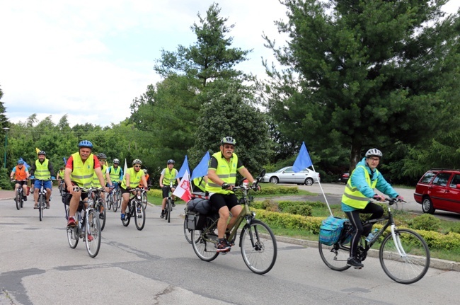 W lipcu po raz 7. Akcja Katolicka zorganizowała rowerową pielgrzymkę na Jasną Górę