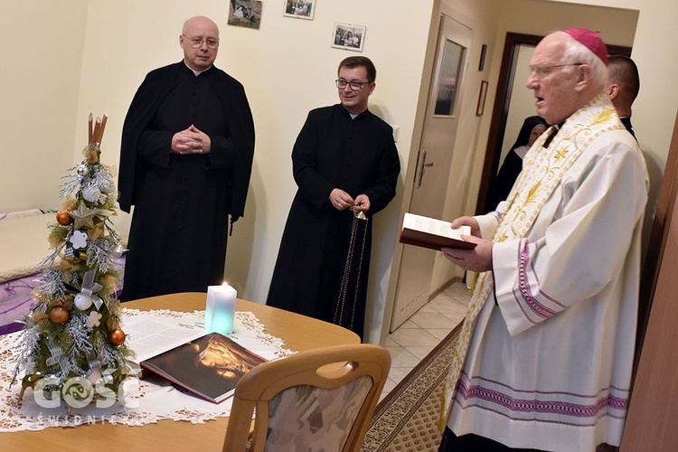 Kolęda w Świdnickiej Kurii Biskupiej