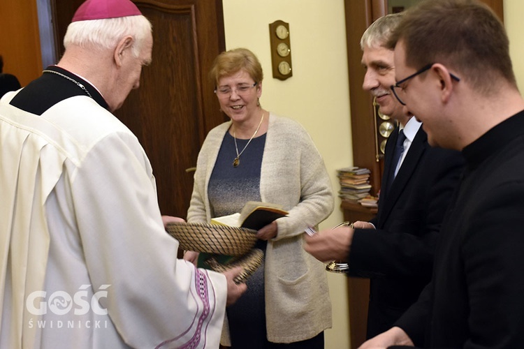 Kolęda w Świdnickiej Kurii Biskupiej