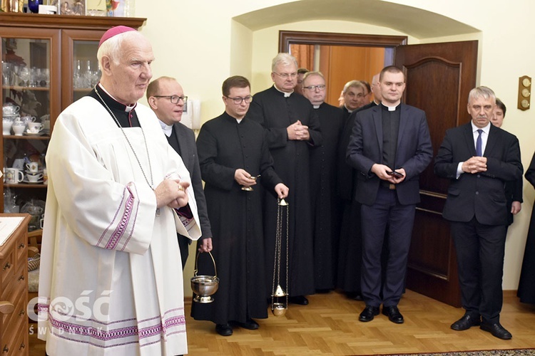 Kolęda w Świdnickiej Kurii Biskupiej