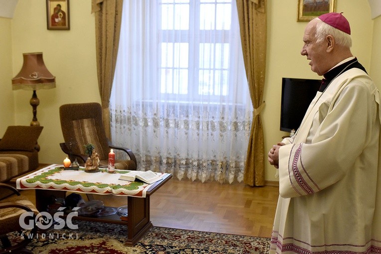 Kolęda w Świdnickiej Kurii Biskupiej