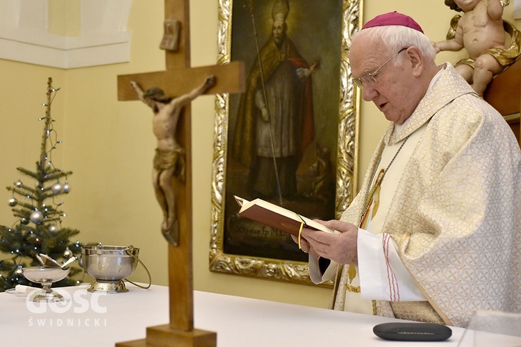 Kolęda w Świdnickiej Kurii Biskupiej