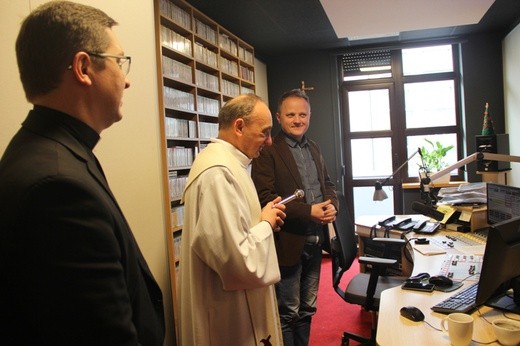 Kolęda w siedzibie "Gościa Niedzielnego"