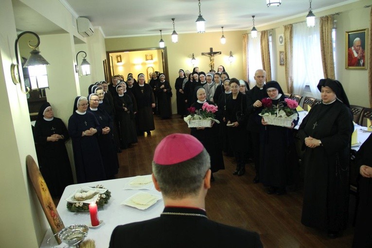 Opłatek biskupów z siostrami zakonnymi
