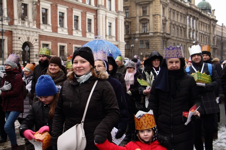 Orszak Trzech Króli w Krakowie 2019