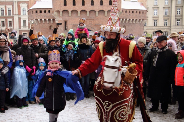 Orszak Trzech Króli w Krakowie 2019