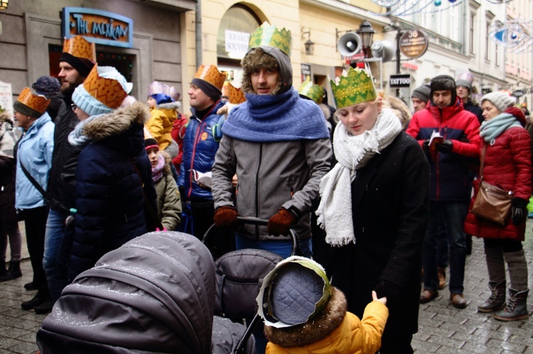 Orszak Trzech Króli w Krakowie 2019