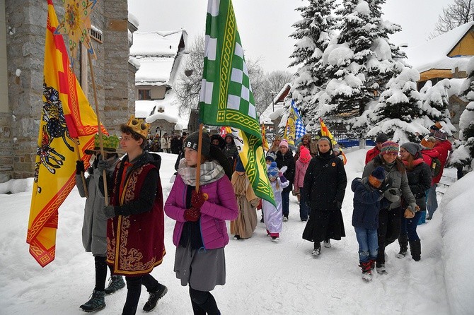 Orszak Trzech Króli w Zakopanem 2019