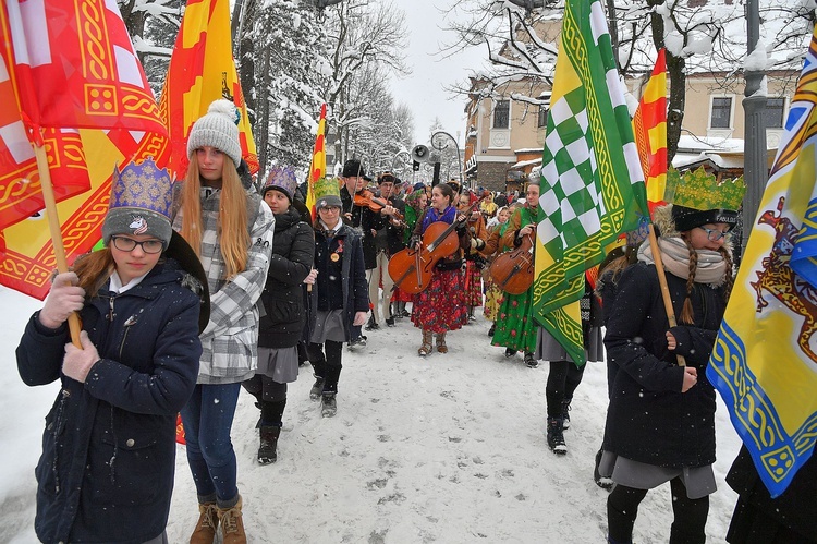 Orszak Trzech Króli w Zakopanem 2019