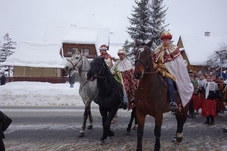 Orszak Trzech Króli w Poroninie 2019