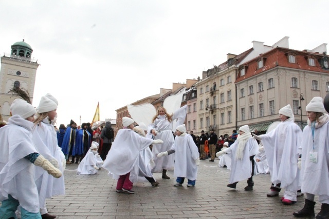 Orszak Trzech Króli na ulicach Warszawy cz. 1