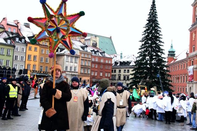 Orszak Trzech Króli na ulicach Warszawy cz. 1