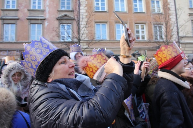 Orszak Trzech Króli na ulicach Warszawy cz. 1