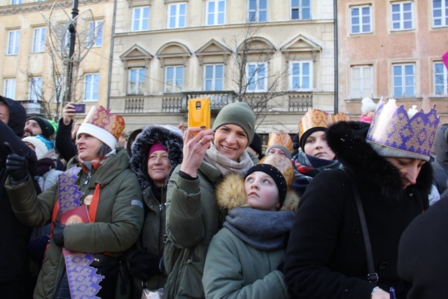 Orszak Trzech Króli na ulicach Warszawy cz. 1