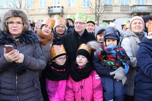 Orszak Trzech Króli na ulicach Warszawy cz. 1