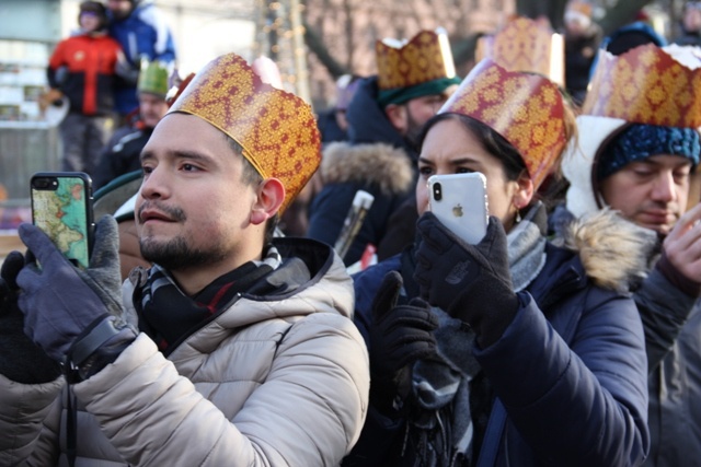 Orszak Trzech Króli na ulicach Warszawy cz. 1