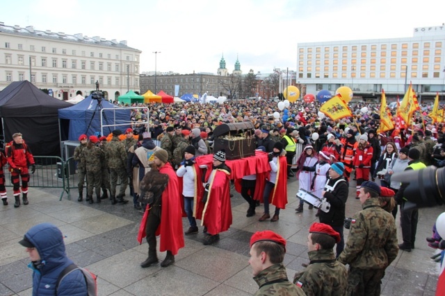 Orszak Trzech Króli na ulicach Warszawy cz. 1