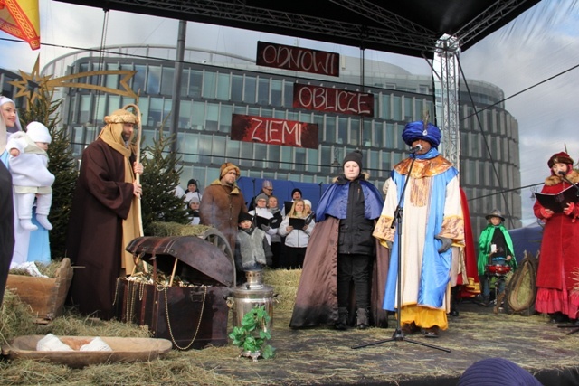 Orszak Trzech Króli na ulicach Warszawy cz. 1