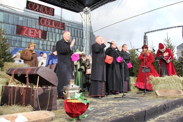 Orszak Trzech Króli na ulicach Warszawy cz. 1