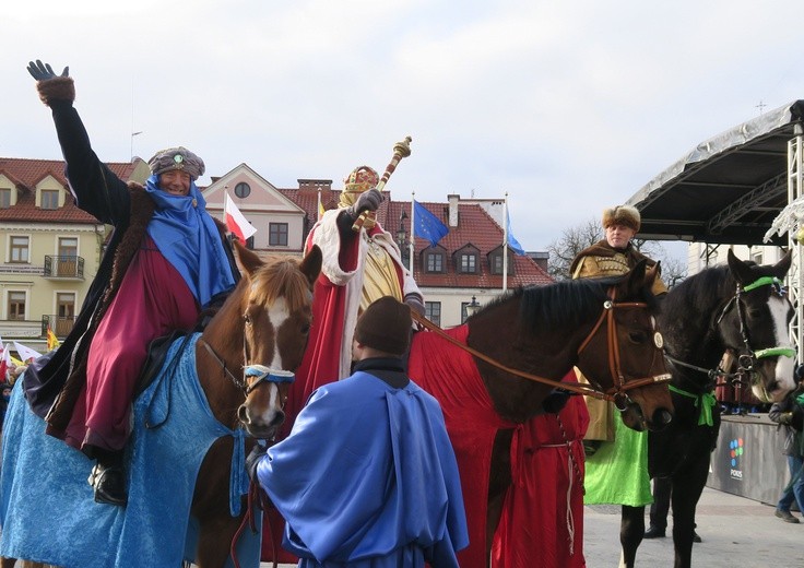 Płock. Orszak Trzech Króli