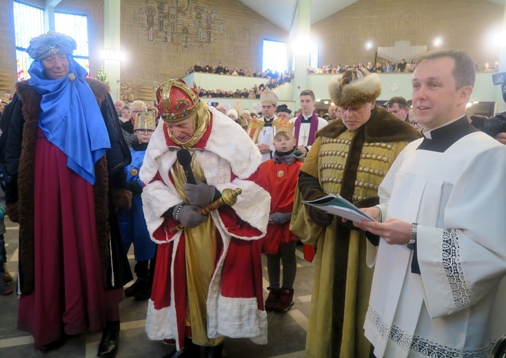 Płock. Orszak Trzech Króli