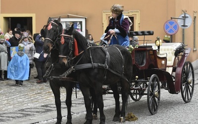 Strzegom. Po Mędrców przyjechała karoca