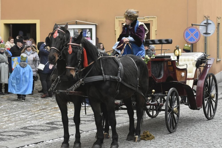 Strzegom. Po Mędrców przyjechała karoca