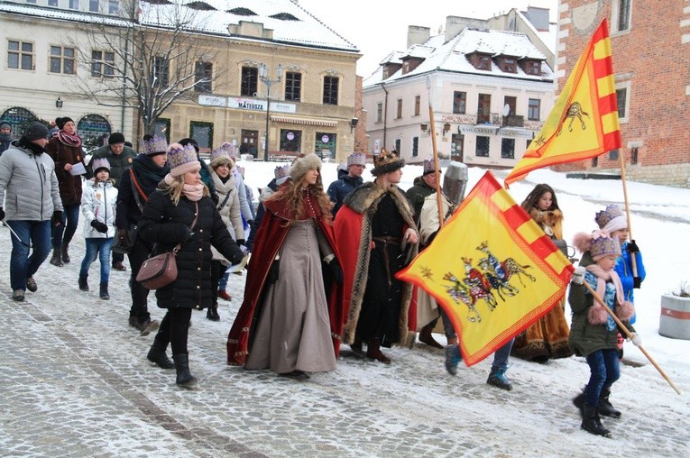 Orszak w Sandomierzu 
