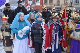 W role królów wcieliły się także dzieci