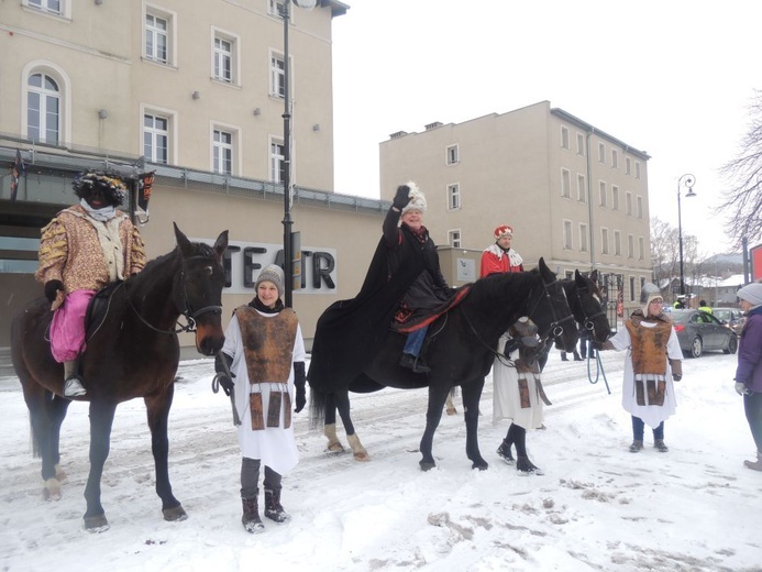 Wałbrzych. Tradycyjnie na wierzchowcach