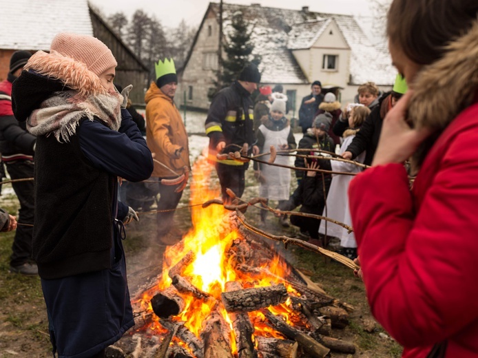 Orszak Trzech Króli w Sławsku