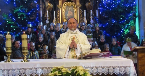 Eucharystii przewodniczył ks. Sławomir Sobierajski