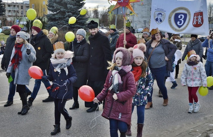 Płońsk. Orszak Trzech Króli