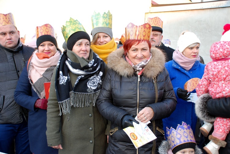 Gąbin. Orszak Trzech Króli