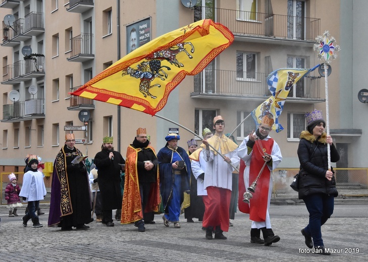 Uliczne Jasełka w Żaganiu